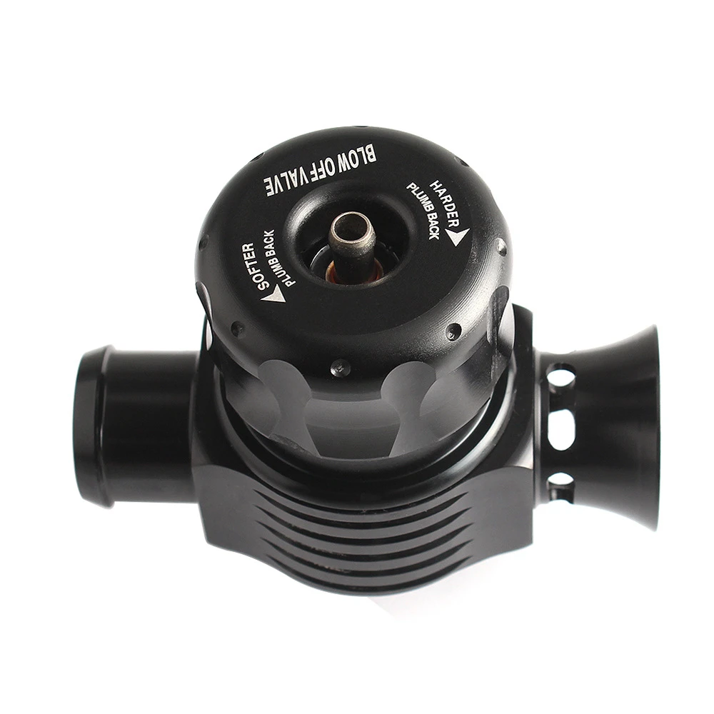High Quality 25MM Universal Dual Port Blow Off Valve (BLACK) Diverter Valve Dump Valve