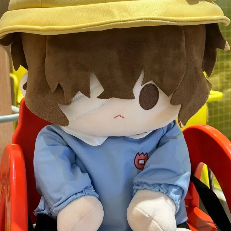 

40cm Game Bungo Stray Dogs Dazai Osamu Attribute Sitting Posture Cotton Doll Stuffed Toys Plushie Gift Throw Pillow Xmas Gift