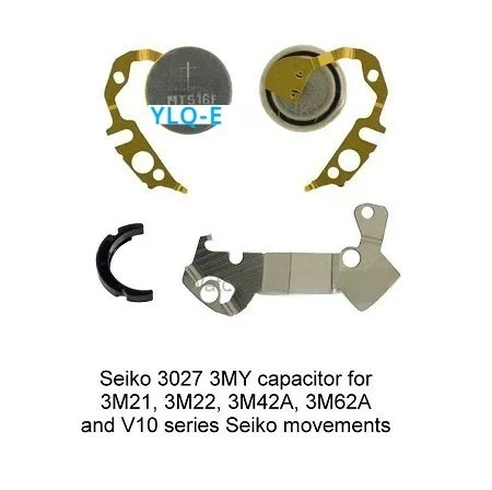 بطارية طاقة حركية قابلة لإعادة الشحن لساعة سايكو ، حركة ، 30273MY ، MT516F ، ، 3MY ، MT516 ، 3M21 ، 3M22 ، 3M42A ، 3M62A ، سلسلة V10