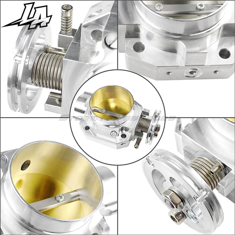 70mm Aluminum CNC Performance Throttle Body For Acura Honda B16/B18/D15/D16/H22/F20 S2000 Acura 1990-2001 Integra All Models
