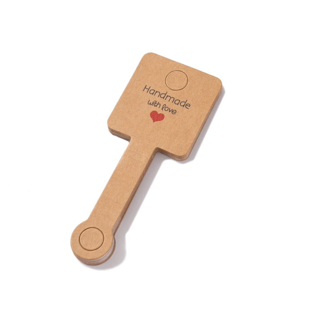 50pcs Kraft Paper Bracelet Display Cards