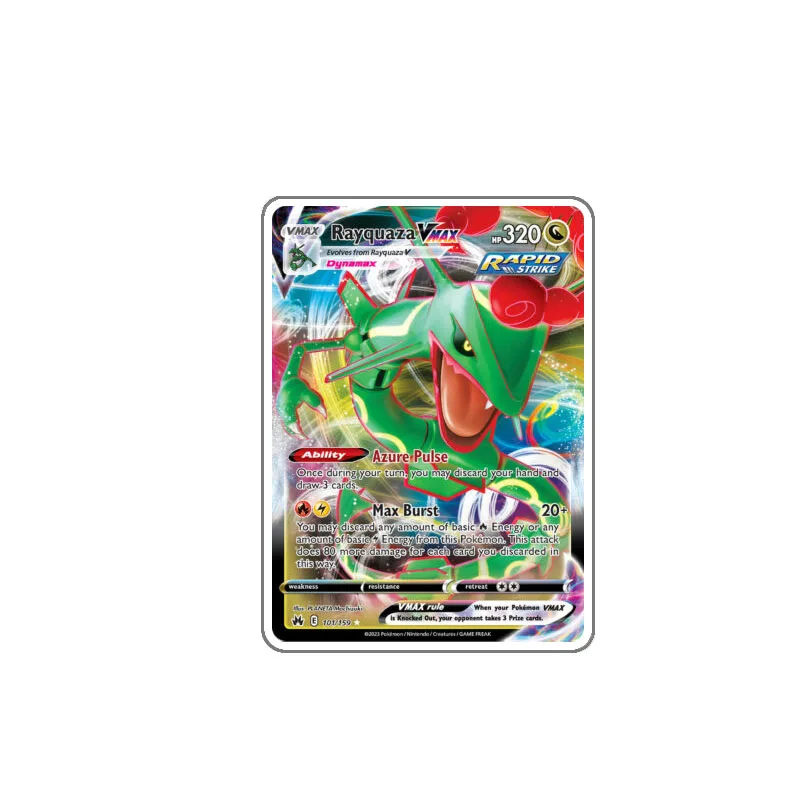 Zelfgemaakte acryl originele Pokemon Stoutland Rayquaza Zeraora cartoon en anime merchandise sleutelhanger hanger kaart kaarten materiaal