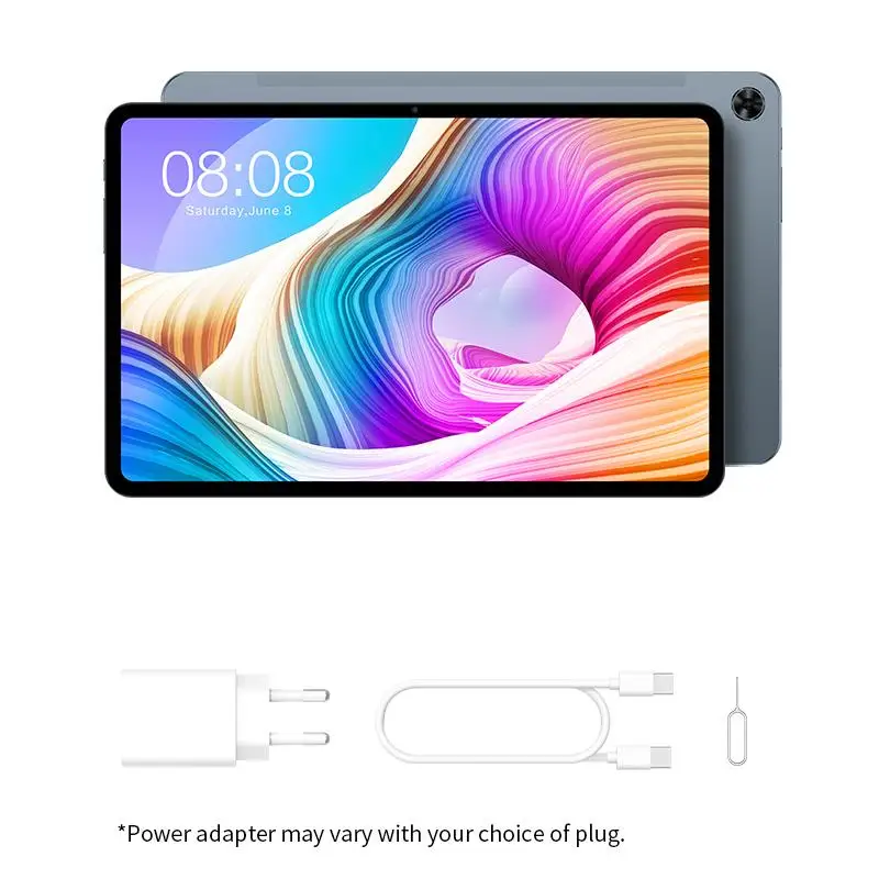 New! T40 Pro Tablet 10.4 Inch 2K Full Lamination Android 12 8GB RAM 128GB ROM UNISOC T616 Octa Core 4G Network Fast Charging