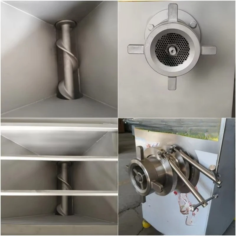 High Quality JR-160/200/250/300/330 Frozen Meat Block Grinder Meat Mincer Machine 5 Tons Meat Grinder Processing Machinery