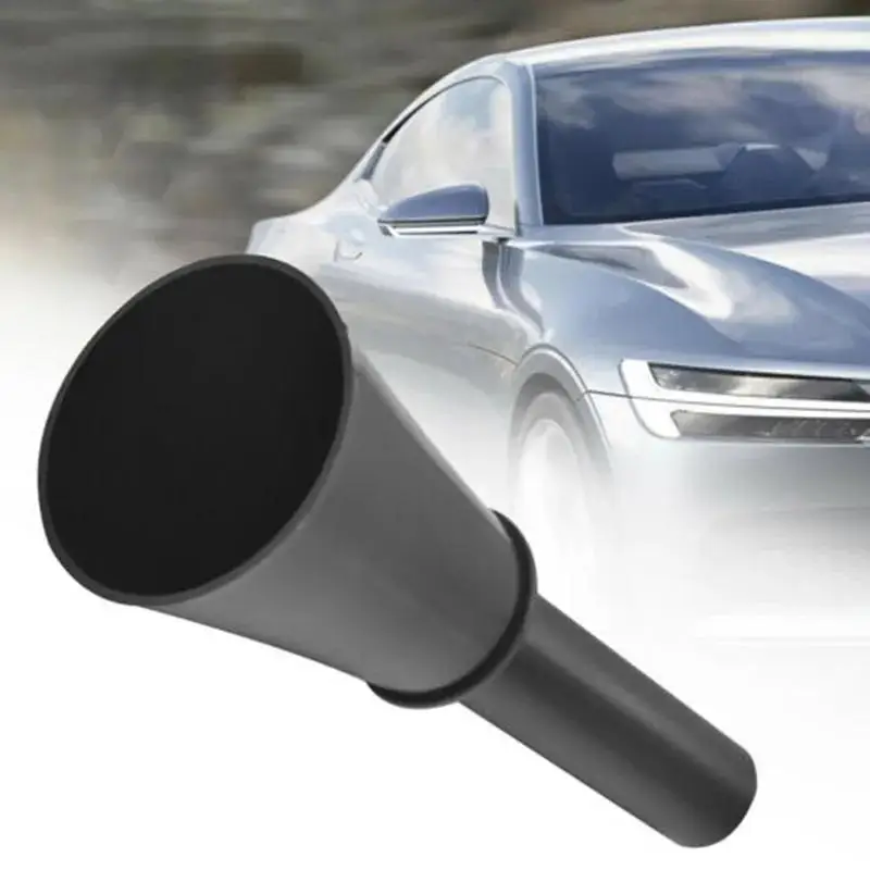 Car Fuel Funnel For Ford Focus Mondeo 1681668 Black Emergency Refueling Tool Spill Proof Plastic Gas Oil Additive Filler