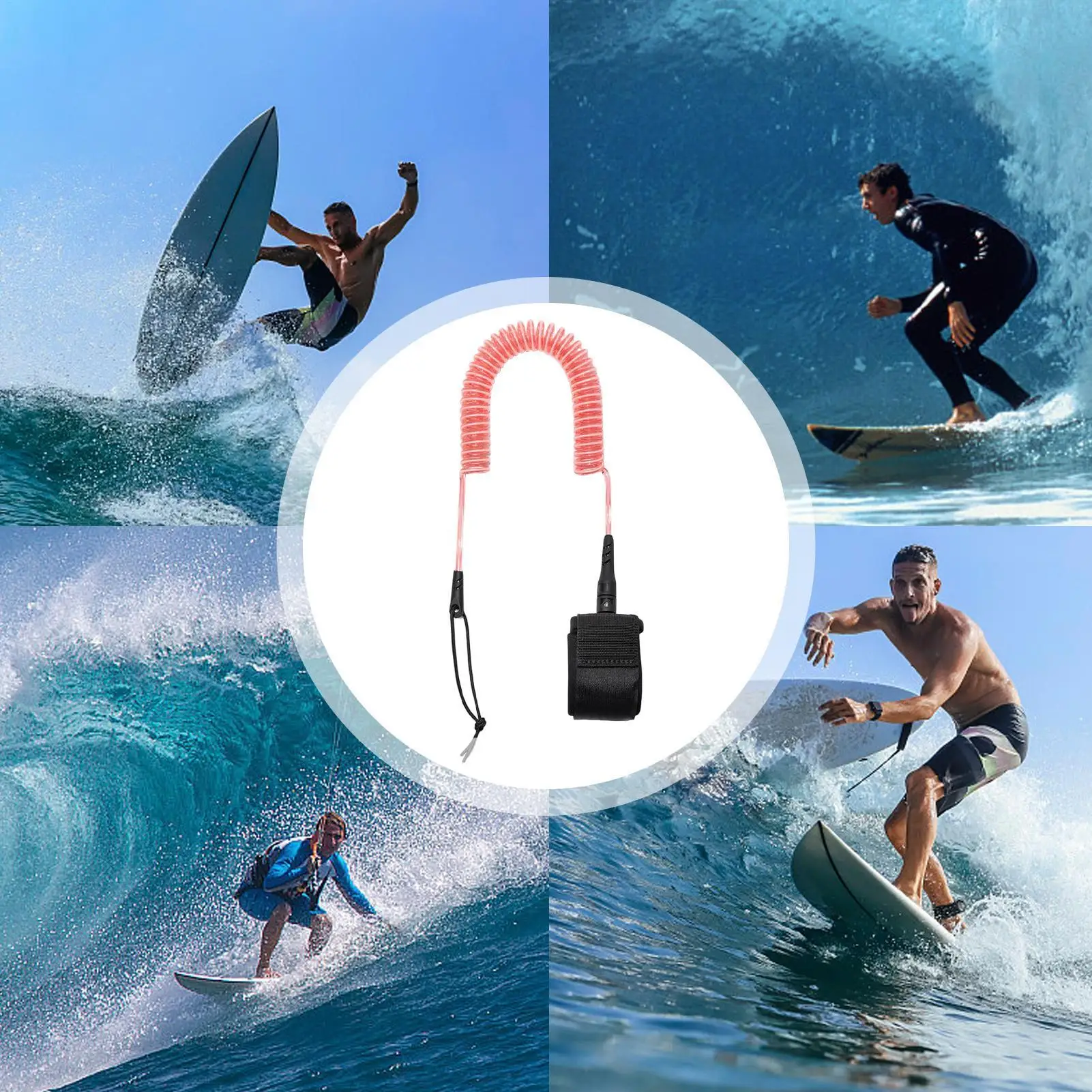 

Wakesurfing Rope Floating Portable Heavy Duty Retractable Strap Surfboard Tow Rope For Waterskiing Wakeboarding Kneeboarding