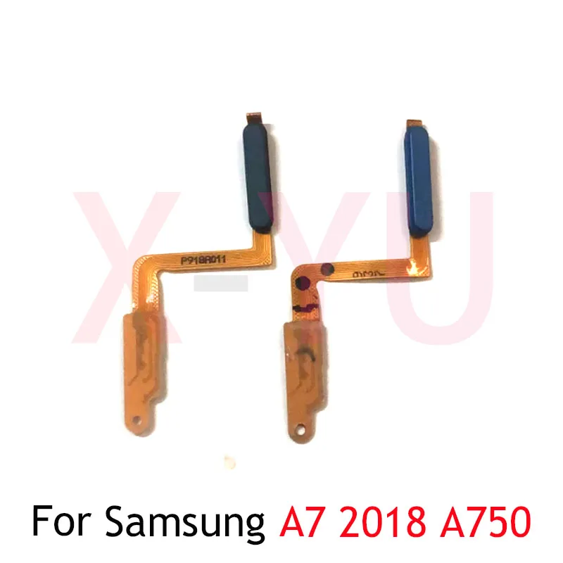 

Для Samsung Galaxy A7 2018 A750 A750F Главная Кнопка отпечаток пальца Touch ID сенсор гибкий кабель