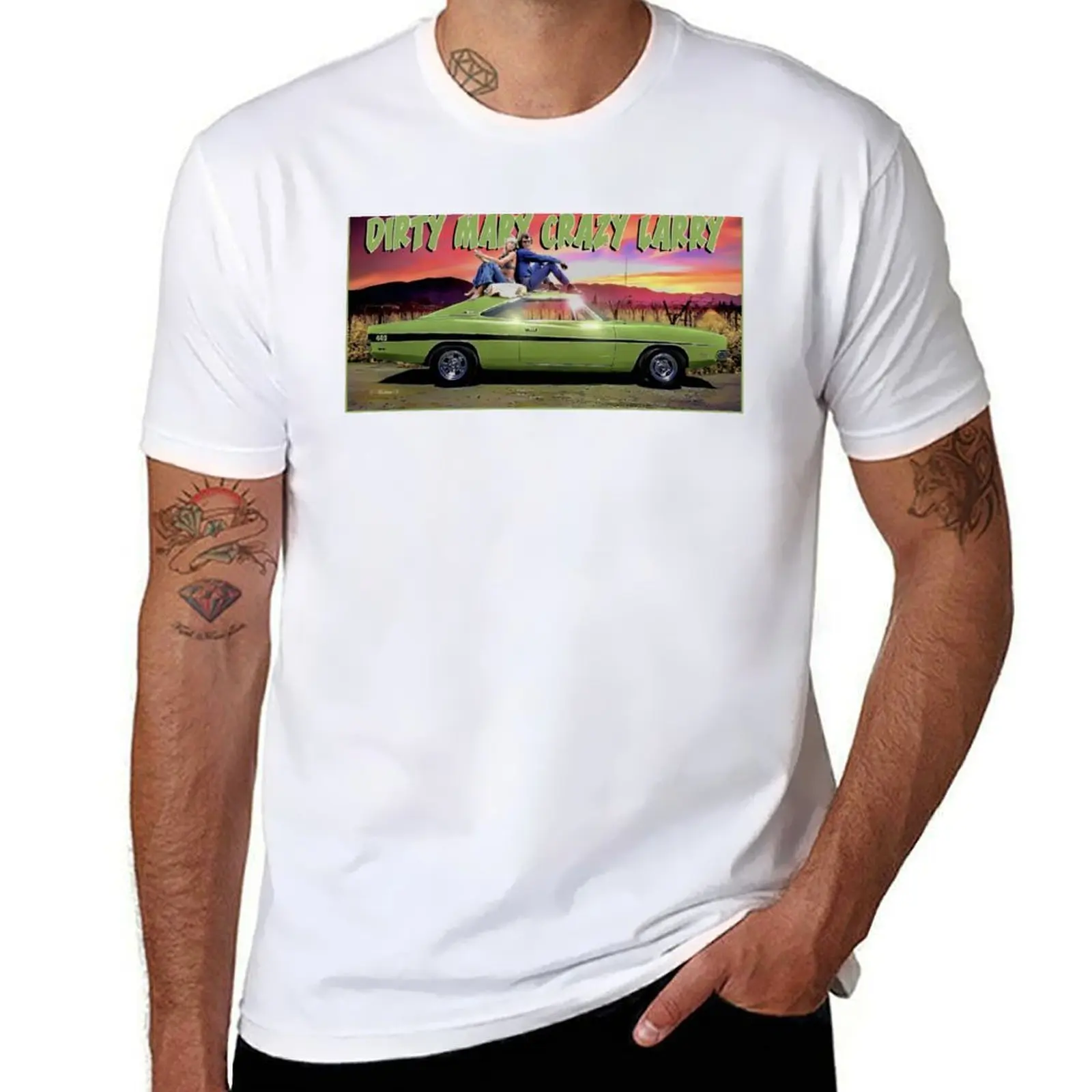 Dirty Mary Crazy Larry T-Shirt printed t shirts for man man graphic t shirt T-Shirt