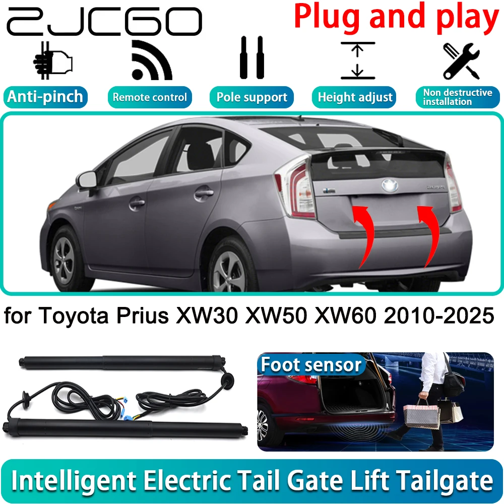 

for Toyota Prius XW30 XW50 XW60 2010-2025 Electric Powered Tailgate Power Liftgate Automatic Tailgate System With Foot Sensor