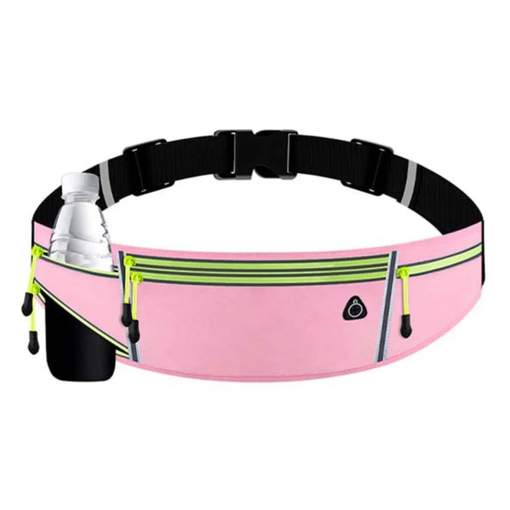 

With Bottle Bag Running Waist Bags Multi-function Waterproof Marathon Running Bag Case Lightweight Sports Phone Bag Sports