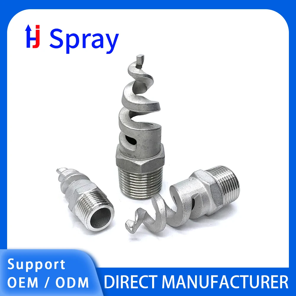 

Высокомощный струйный вентилятор-радиатор Huajue для бассейнов, высокопроизводительный, угловой, 1 дюйм, 170 ° Спиральная форсунка из нержавеющей стали с наружной резьбой BSPT