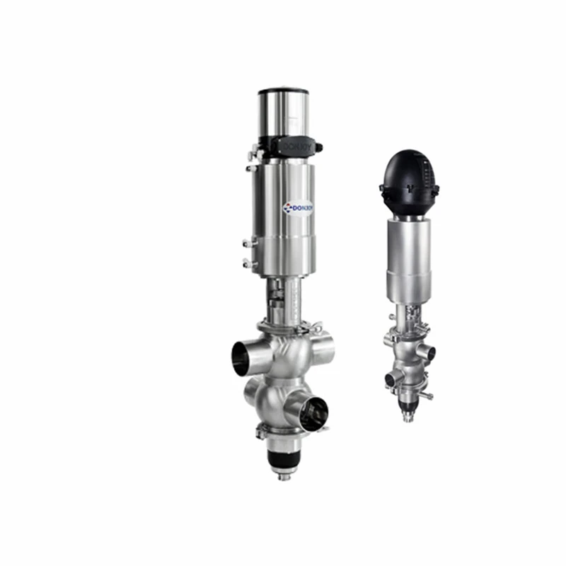 DONJOY SS316 Sanitary Mixing Proof Valve Manifold Food Grade Reversing Valve Mixproof Valve