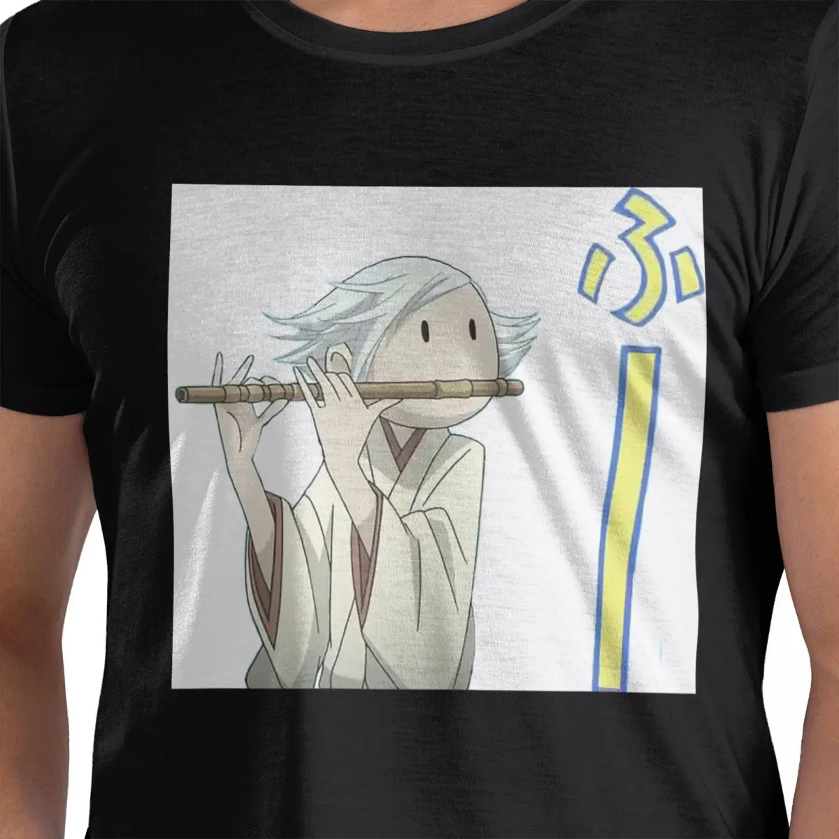 

Kamisama Hajimema Shita- Mizuki Playing Flute футболка из 100% хлопка мужские футболки большого размера мужские с круглым вырезом с коротким рукавом S-6XL