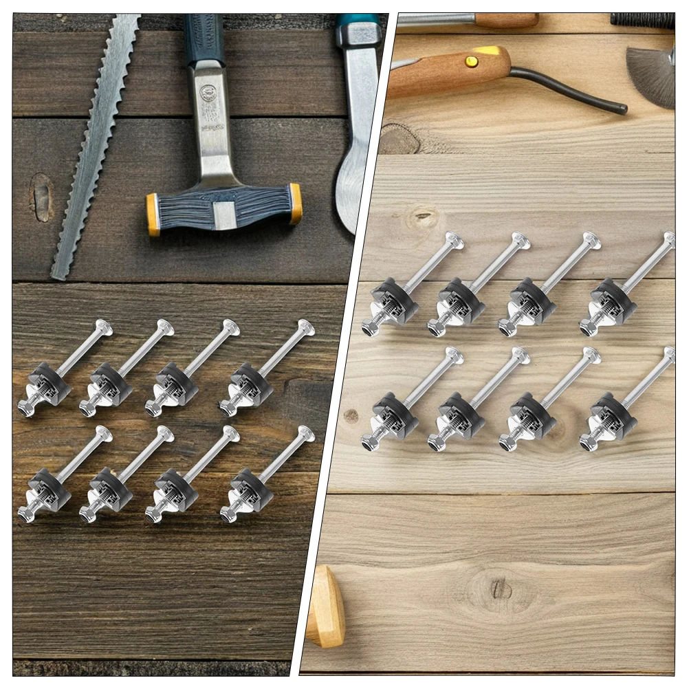 

8 set 8 Sets Sturdy Strong Durable Fixing Replacement Steel Fixed Stability Tools Galvanized Screws Anti-Fall Screws Trampoline