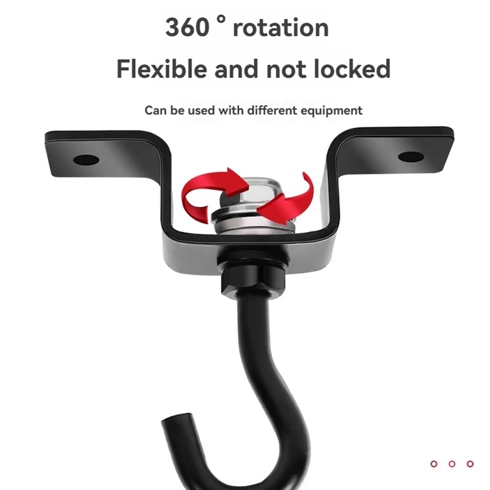 A71Z Deckenmontage, schwerer Taschenaufhänger, multifunktionaler Rack, Boxsack-Haken für Fitness-Training, Boxen, Kickboxen, Muay