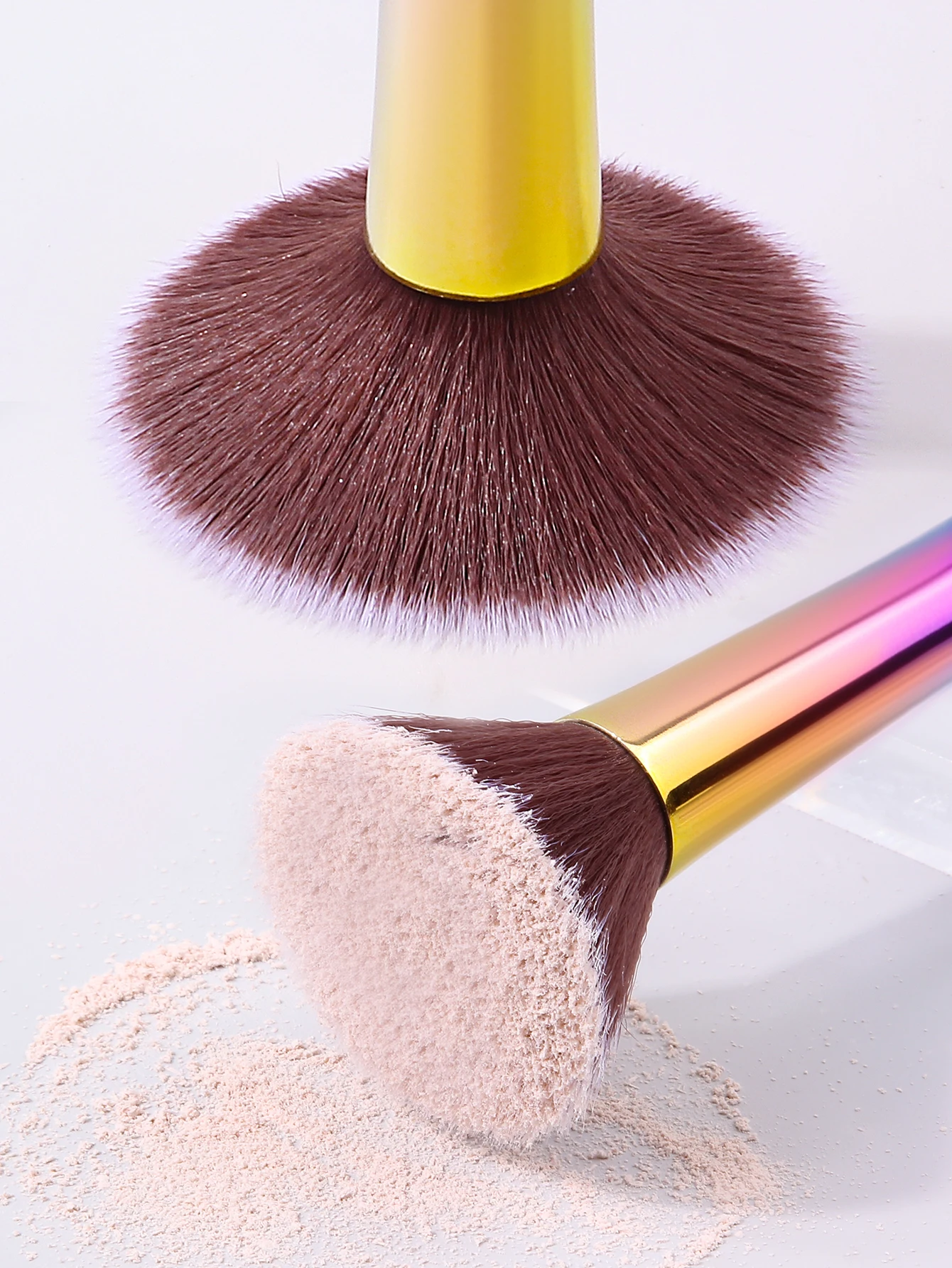 1PC Makeup Brushes Flat Top Kabuki Foundation Makeup Brush for Liquid Cream Powder Contour Blending Cosmetic Beauty Tool