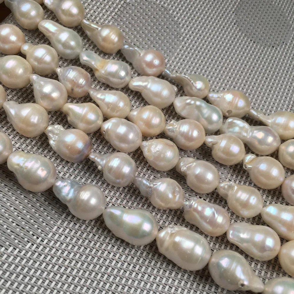 Natural Freshwater Pearl Beading irregular shape Isolation Punch Loose Beads For jewelry making DIY Necklace Bracelet Accessorie