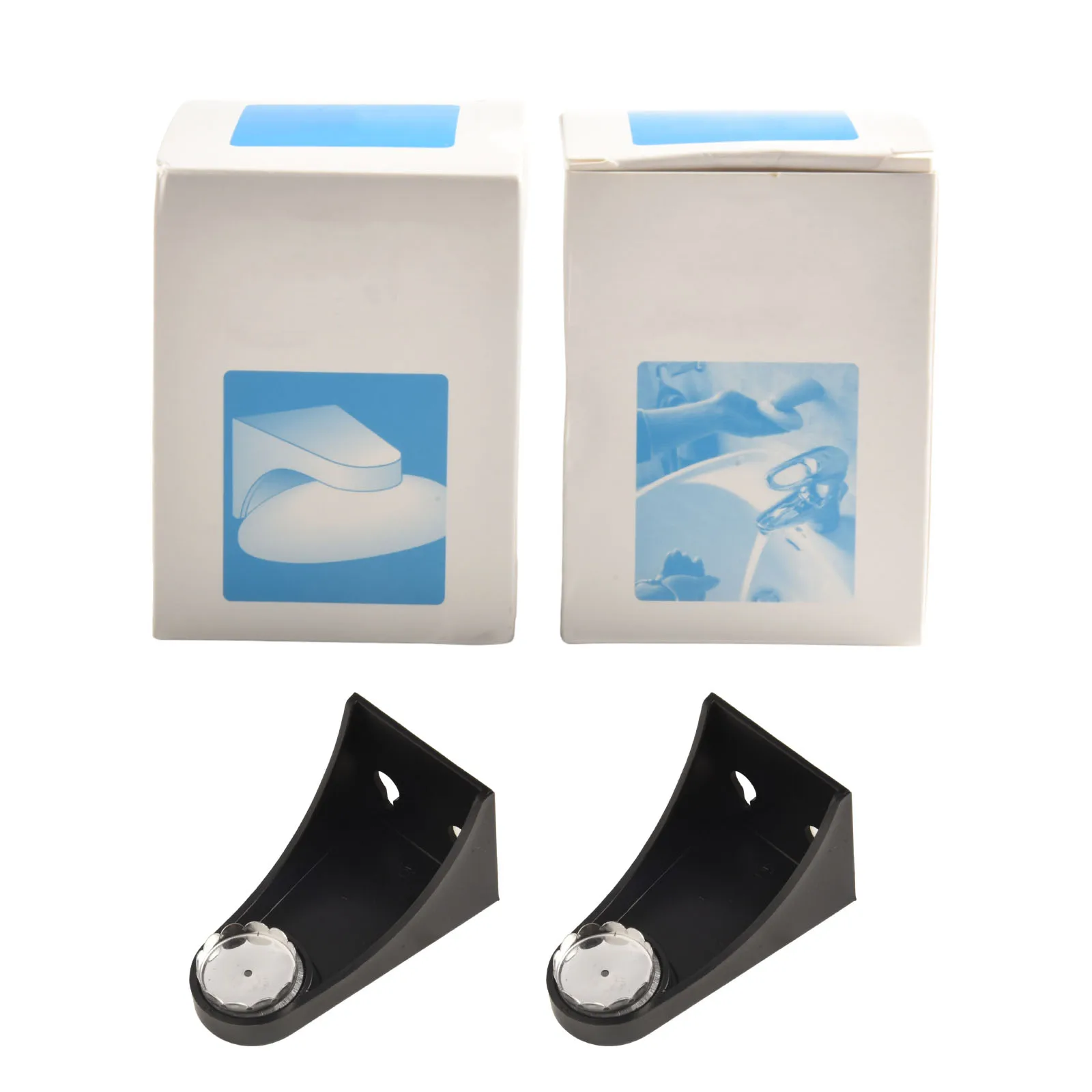 

2pcs Soap Box Bathroom Magnetic Soap Holder Hanging Soap Dish Rack Soap Container Dispenser Wall Attachment Bathroom Tool