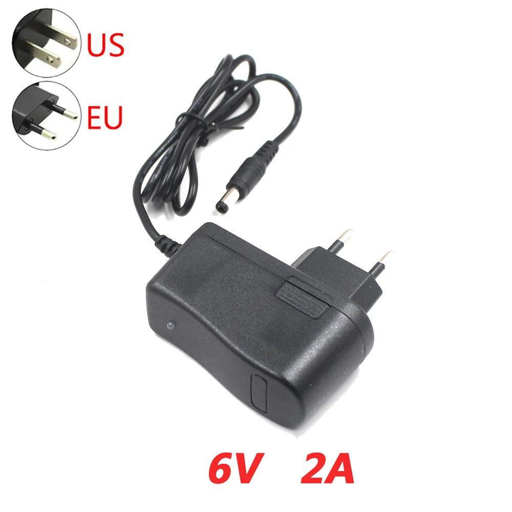 Power Supply 6V 2A Adapter Sphygmomanometer Charger 6v 2000ma Instrument Power Supply Modem Power Supply