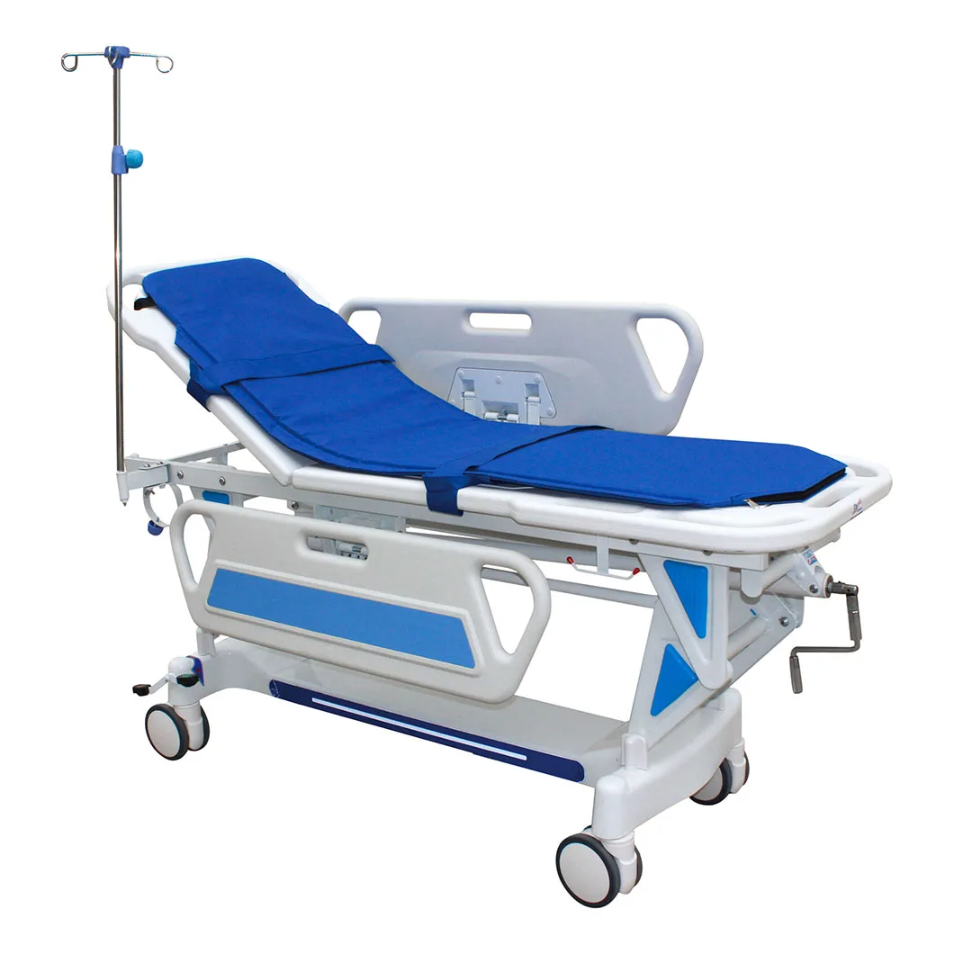 

Hospital Medical patient transfer trolley transfer , stretcher for ambulance car