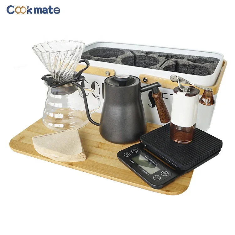 2023 New Arrival Hot Sales High Quality V60 Barista Coffee Set For Travel