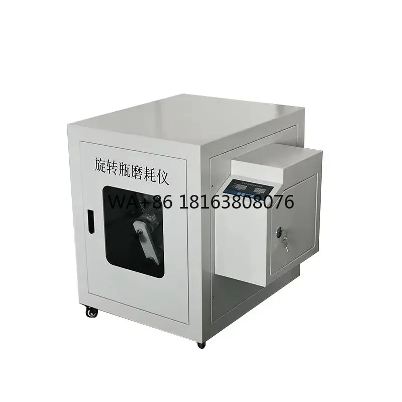 Bottle Abrasion Tester Machine,Rotating Bottle Abraser for Lab Testing Equipment