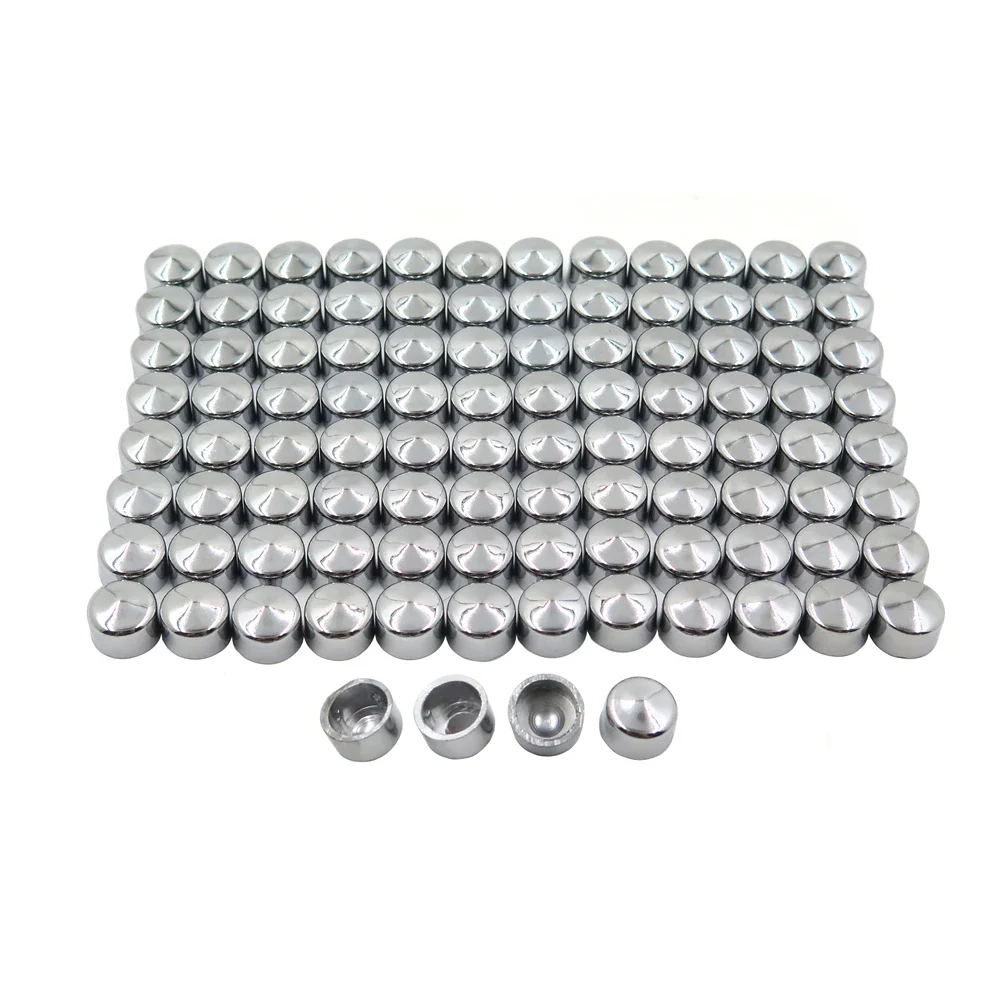 100 Piece Chrome 1/4