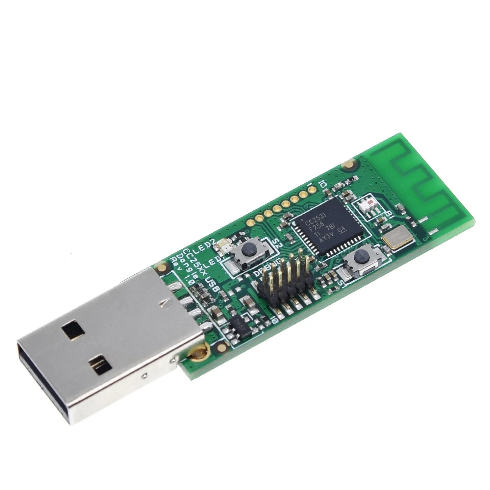 Imagem -03 - Depurador Cc2531 Zigbee Cc2540 Sniffer sem Fio Bluetooth 4.0 Dongle Placa de Captura Usb Módulo Programador Downloader Cabo cc