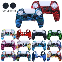 Coque de Protection antidérapante en Silicone pour SONY PlayStation 5 PS5, pour contrôleur de jeu, accessoires