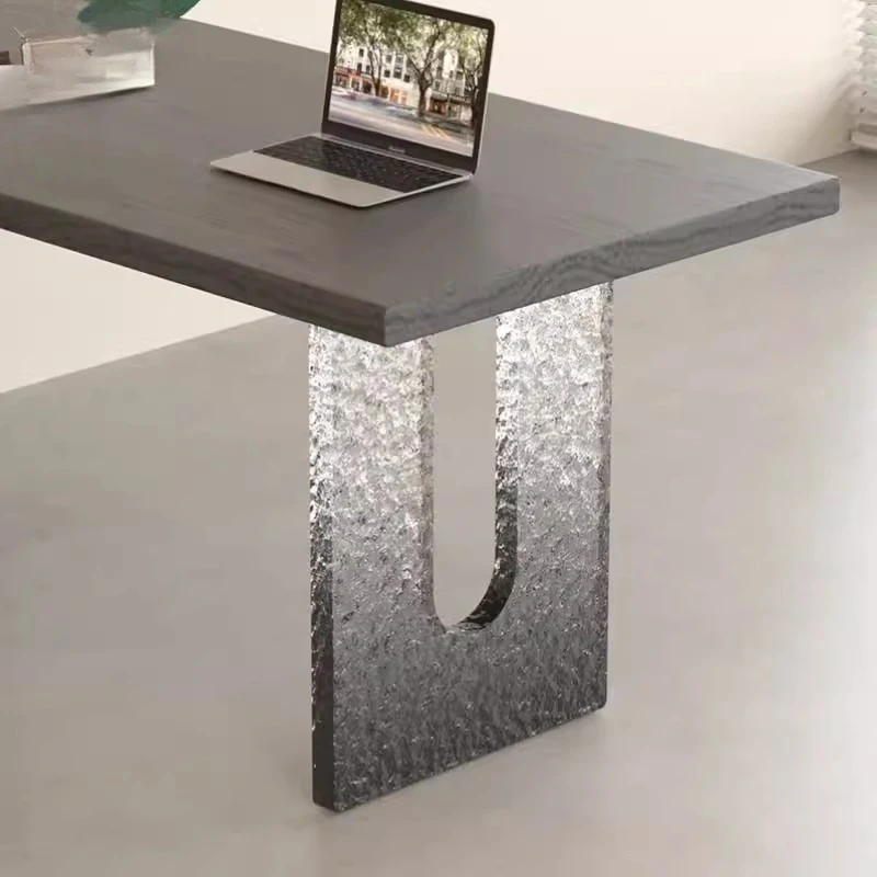 

Acrylic transparent suspended table foot multi-functional storage box dining island combination support legs
