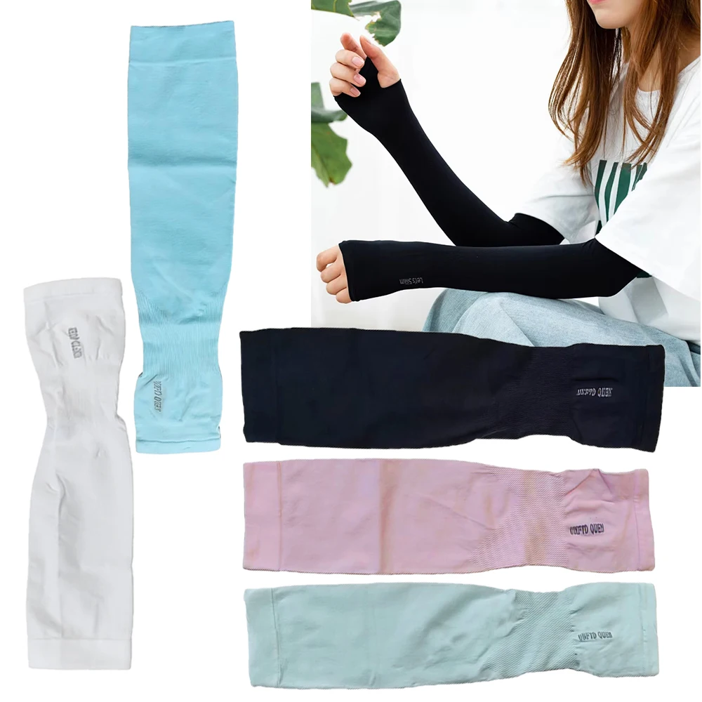 

1 pair of arm sleeves for men and women, UV sun protection, cold and icy arm cover, arm warmers for cycling, fishing, running, c