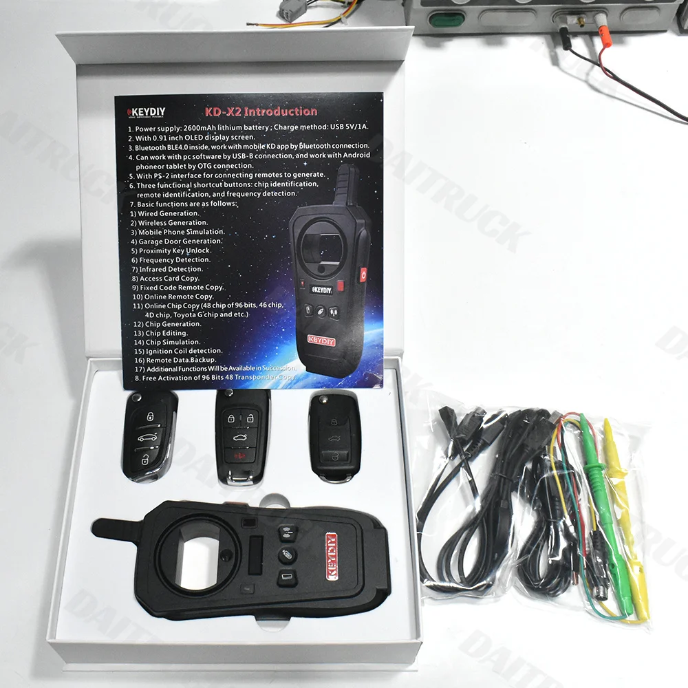 Latest Version KEYDIY KD X2 machine remote generate keydiy kd-x2 key programmer