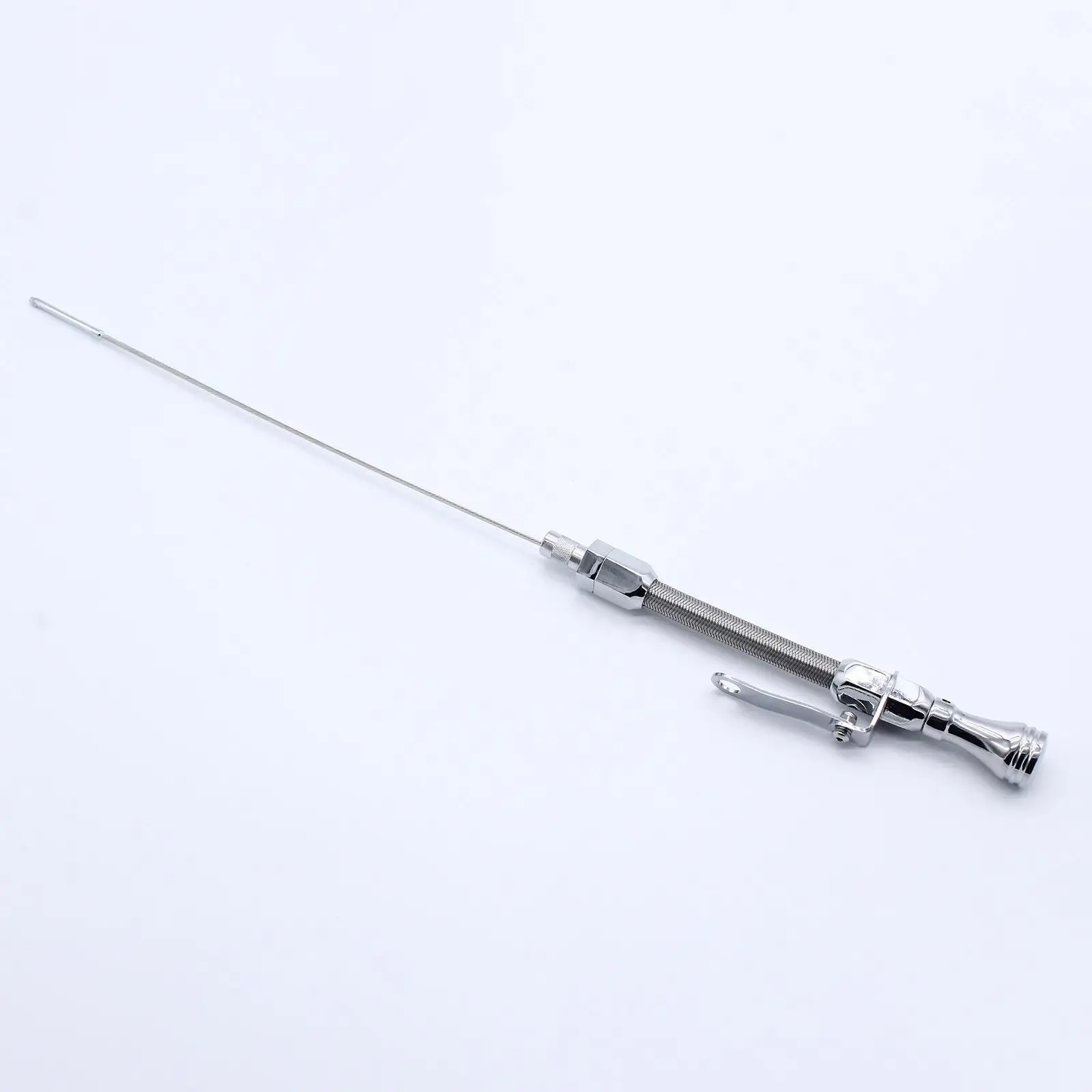 Engine Oil Dipstick Stainless Steel Compatible Easy to Install Sturdy Car Engine Oil Measurement Tool Accessory for 350