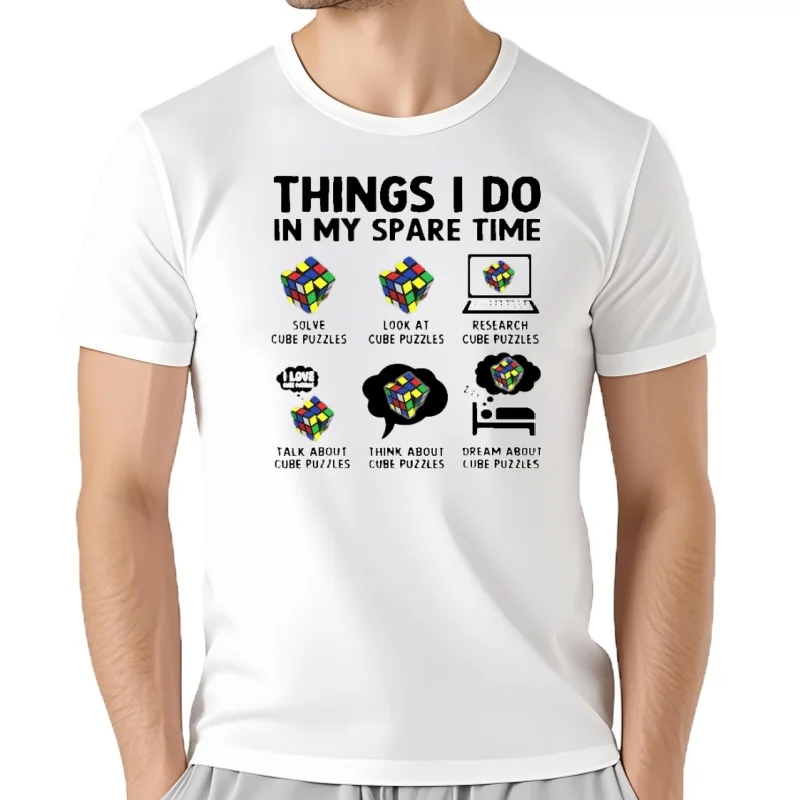 Camisetas de algodón con estampado gráfico de 