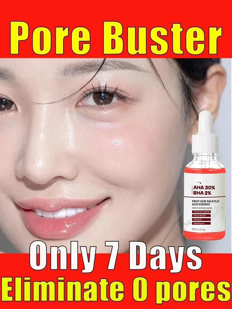 

Pore Shrinking Serum Repairs Large Pores Salicylic Acid Face Serum Anti-wrinkle Facial Serum Oil Control Whitening Skin Care