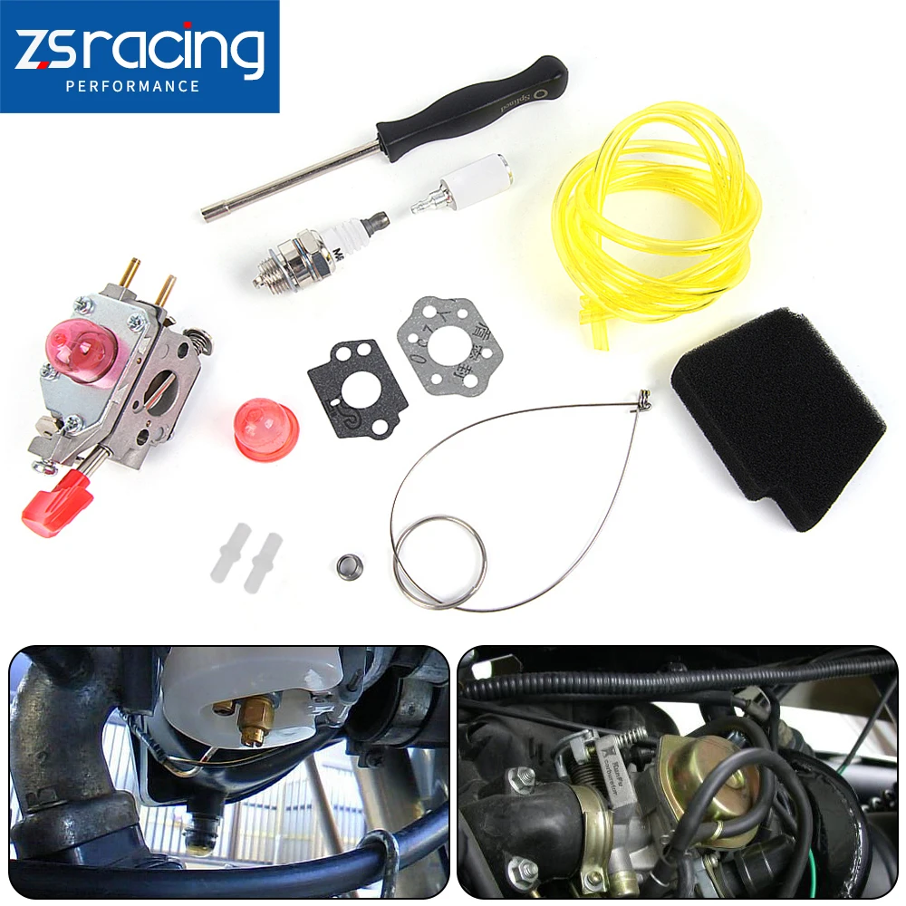 Carb Carburetor Replaces C1U-W43 Series Compatible with Poulan VS-2 BVM200FE Husqvarna GBV345 Craftsman  Gas Leaf BlowerFRG037