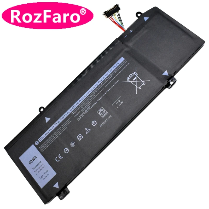 XRGXX 1F22N Battery For DELL Alienware M15 M17 R1 G5 5590 G7 7590 7790 P37E P79F P82F P40E ALW15M ALW17M D1735R D3885B R1738R