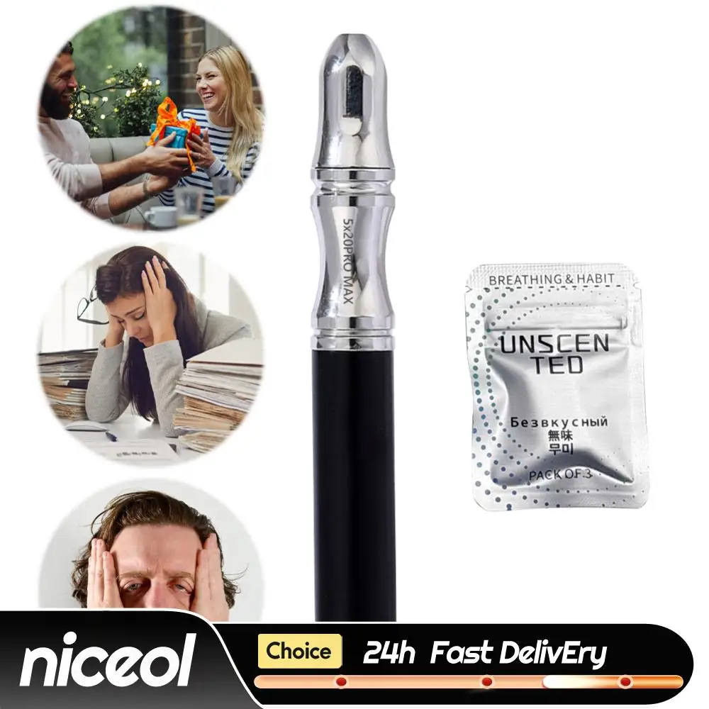 

Quit Smoking Stick Mindfulness Breathing Tool Breath Stick Stop Smoking Aids for Adults