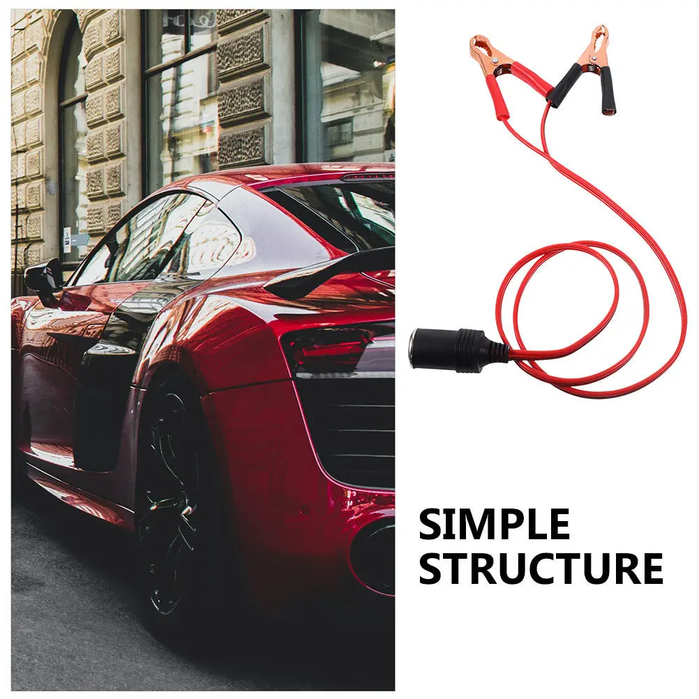 

Battery Cable Heavy Duty Jumper Cable Silicone Copper Car Meter Electric Vehicle Jump Starting Clamp Automotive