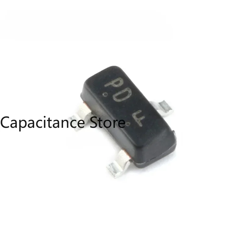 10PCS LBSS84 LBSS84LT1G Screen Printed PD SOT-23 P Channel -50V-130mA Brand New Original