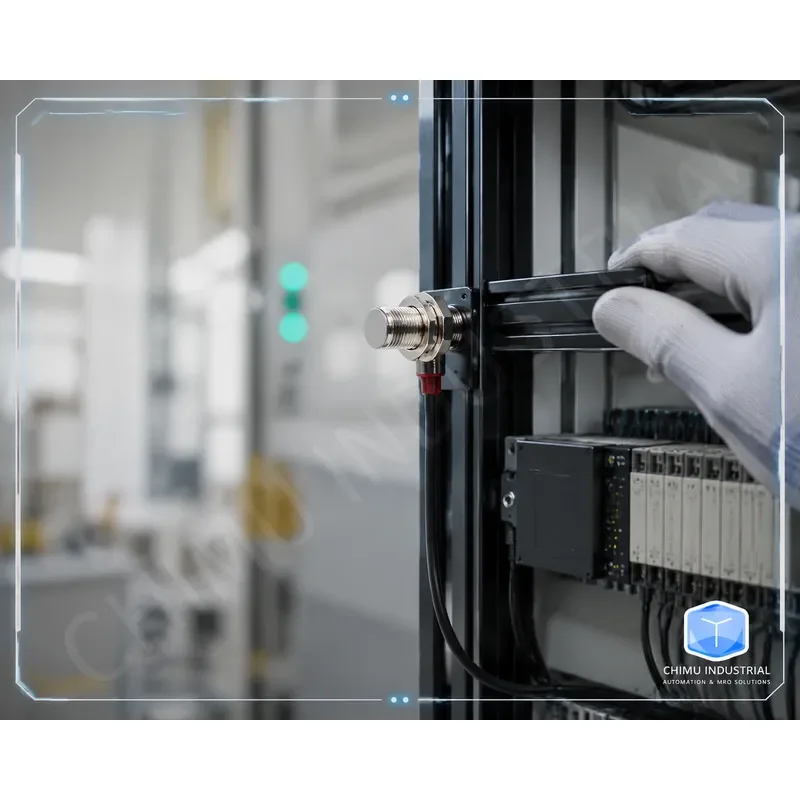 【CHIMU INDUSTRIAL】 NJK-5002C Hall Sensor NPN 3-Wire NO DC 5-30V Magnetic Proximity Switch with Magnet