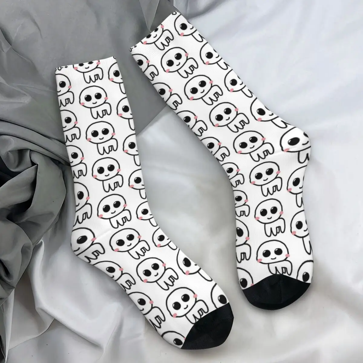 TBH Autism Creature Meme Yippee Socks Harajuku Stockings Unisex Men Comfortable Running Socks Spring Pattern Non-Slip Socks