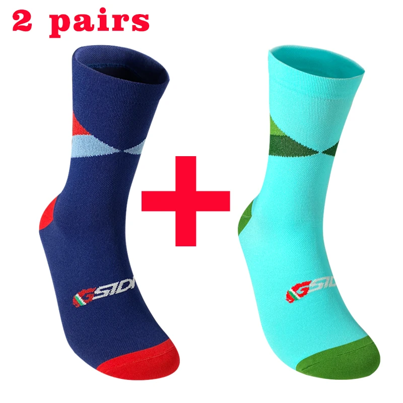 2pairs Professionelle Radfahren Socken Atmungsaktive Road Fahrrad Socken Männer Frauen Outdoor Sport Racing Sport Socken Hohe Qualität – Detail 8