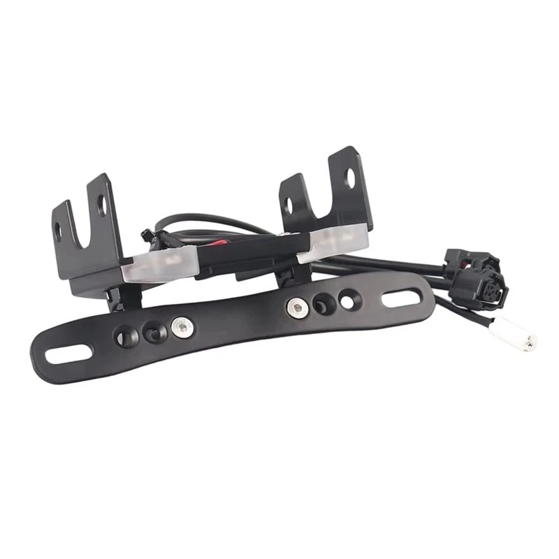 Hot Selling-Motorcycle Rear Tail License Plate Holder Frame With LED Light Fender Eliminator Tidy For Yamaha MT09