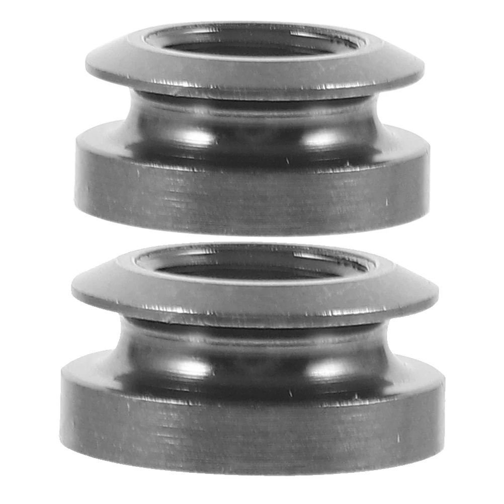 

2Pcs Acoustic Guitar Strap Buttons Pickup Endpin Caps Easy Installation Noise Isolation for Classical Electric Bass Guitar