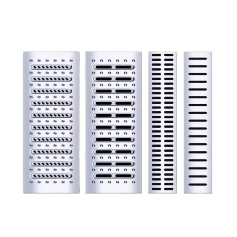 304 Stainless Steel Drainage Trench Driveway Channel Ditch Resin Water Drain Gutter Linear Storm Cover