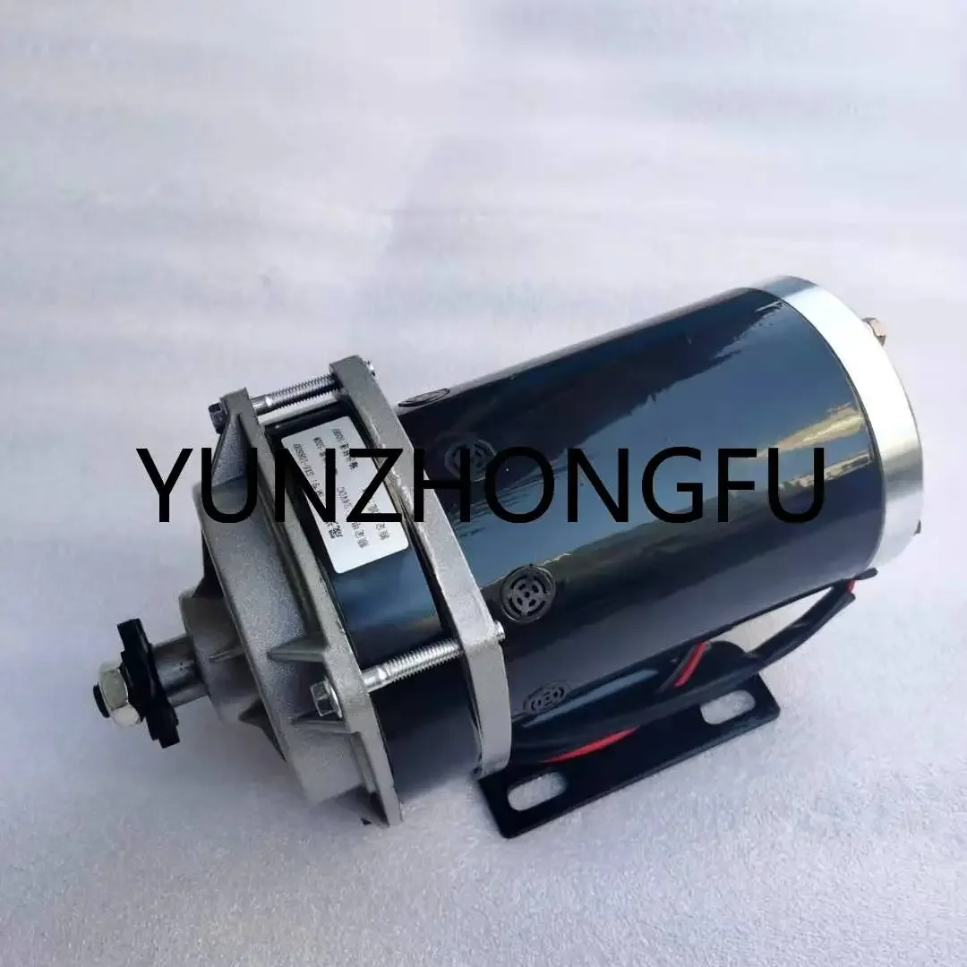 Motor 48v500w Brushed Deceleration Extended Shaft Permanent Magnet DC Motor 36V24V800