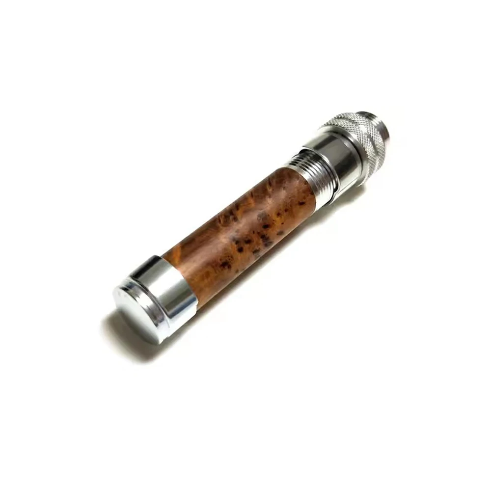 NooNRoo Down Locking Fly Wood Reel Seat Aluminum and Wood Fishing Rod Building, DIY Repair 20g per Pcs
