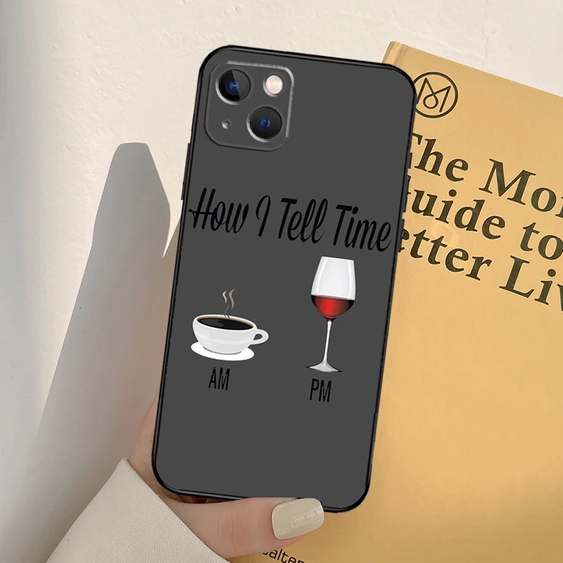 حافظة هاتف على شكل كأس نبيذ القهوة لهاتف آيفون 17 برو ماكس 17 إير 17 برو غطاء ممتص للصدمات ناعم #2