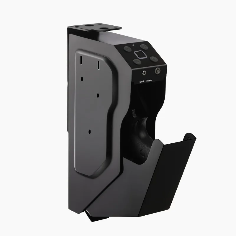 Fingerprint, password, key, three-in-one safe, home hidden, portable, anti-theft, drop-proof, cross-border car hanging box